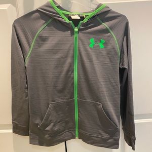 Under Armour hoodie, youth medium.